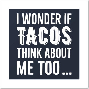 Funny Tacos Saying Posters and Art